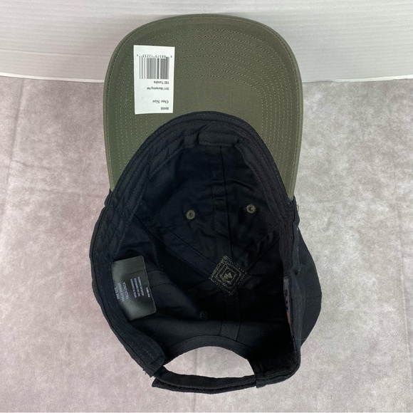 5.11 Tactical Hat Adult Olive Green 192 Tundra Logo Hiking Outdoors Dad Cap - Picture 13 of 16